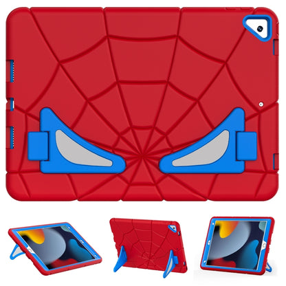 For iPad 10.2 2021 / 2020 / 2019 Silicone + PC Shockproof Protective Tablet Case(Red+Blue) - iPad 10.2 Cases by buy2fix | Online Shopping UK | buy2fix