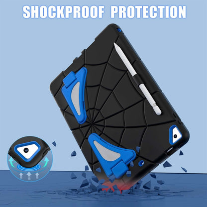 For iPad 10.2 2021 / 2020 / 2019 Silicone + PC Shockproof Protective Tablet Case (Black Blue) - iPad 10.2 Cases by buy2fix | Online Shopping UK | buy2fix