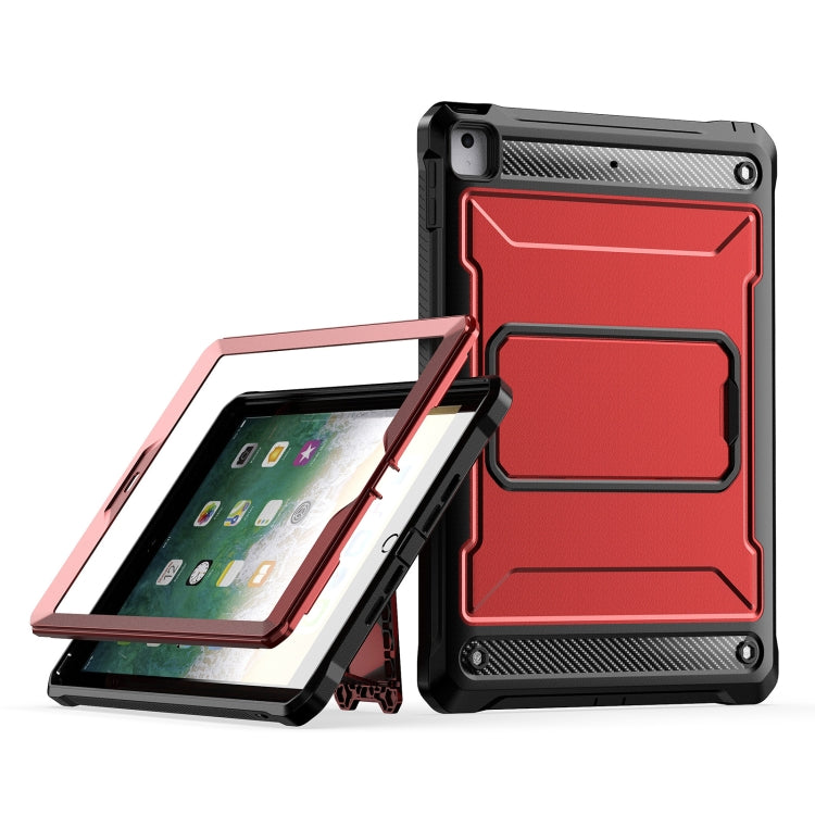 For iPad 9.7 2017/2018 Explorer PC + TPU Tablet Protective Case(Red) - iPad 9.7 (2018) & (2017) Cases by buy2fix | Online Shopping UK | buy2fix