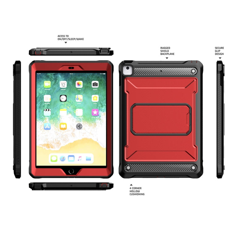 For iPad 9.7 2017/2018 Explorer PC + TPU Tablet Protective Case(Red) - iPad 9.7 (2018) & (2017) Cases by buy2fix | Online Shopping UK | buy2fix
