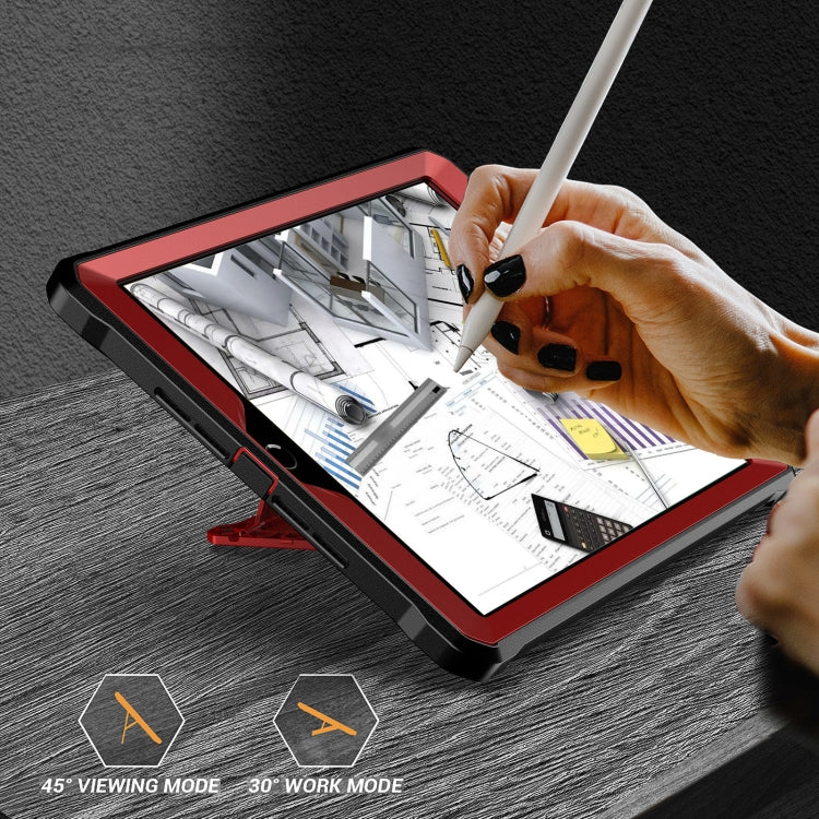 For iPad 9.7 2017/2018 Explorer PC + TPU Tablet Protective Case(Red) - iPad 9.7 (2018) & (2017) Cases by buy2fix | Online Shopping UK | buy2fix