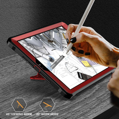 For iPad 9.7 2017/2018 Explorer PC + TPU Tablet Protective Case(Red) - iPad 9.7 (2018) & (2017) Cases by buy2fix | Online Shopping UK | buy2fix