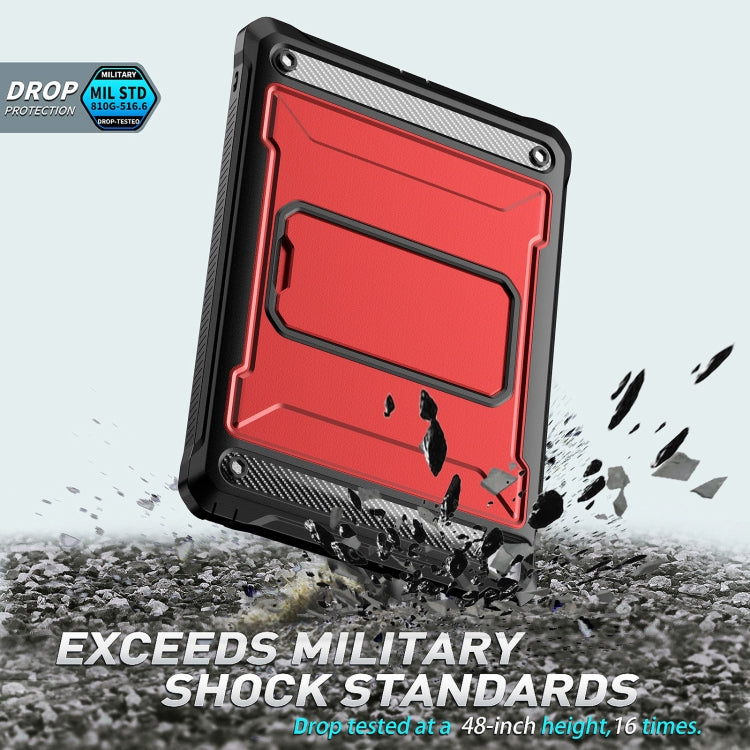 For iPad 9.7 2017/2018 Explorer PC + TPU Tablet Protective Case(Red) - iPad 9.7 (2018) & (2017) Cases by buy2fix | Online Shopping UK | buy2fix