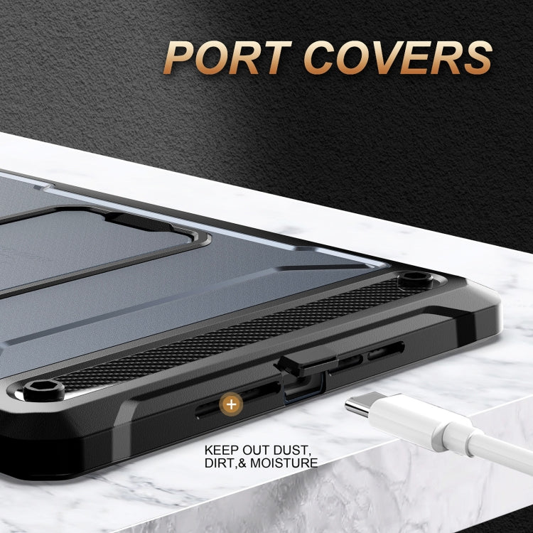 For iPad 9.7 2017/2018 Explorer PC + TPU Tablet Protective Case(Blue) - iPad 9.7 (2018) & (2017) Cases by buy2fix | Online Shopping UK | buy2fix