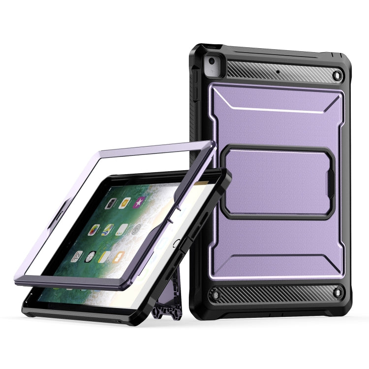 For iPad 9.7 2017/2018 Explorer PC + TPU Tablet Protective Case(Purple) - iPad 9.7 (2018) & (2017) Cases by buy2fix | Online Shopping UK | buy2fix