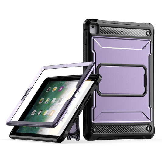 For iPad 9.7 2017/2018 Explorer PC + TPU Tablet Protective Case(Purple) - iPad 9.7 (2018) & (2017) Cases by buy2fix | Online Shopping UK | buy2fix