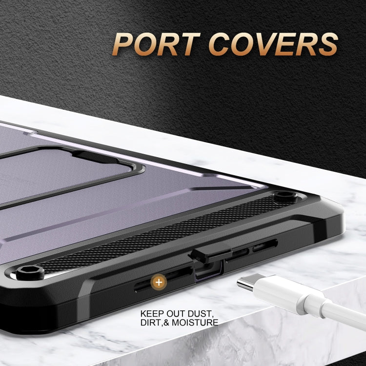 For iPad 9.7 2017/2018 Explorer PC + TPU Tablet Protective Case(Purple) - iPad 9.7 (2018) & (2017) Cases by buy2fix | Online Shopping UK | buy2fix