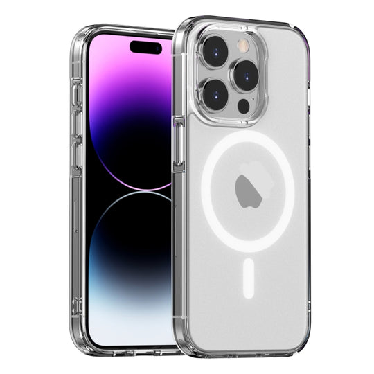 For iPhone 12 Pro Max Phantom TPU + PC Magsafe Phone Case(Transparent)