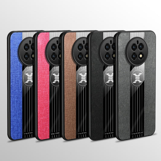 For Huawei Mate 50 XINLI Stitching Cloth Textue Shockproof TPU Phone Case(Black) - Huawei Cases by XINLI | Online Shopping UK | buy2fix