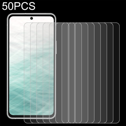 For Fujitsu Arrows N F-51C 50pcs 0.26mm 9H 2.5D Tempered Glass Film - More Brand by buy2fix | Online Shopping UK | buy2fix