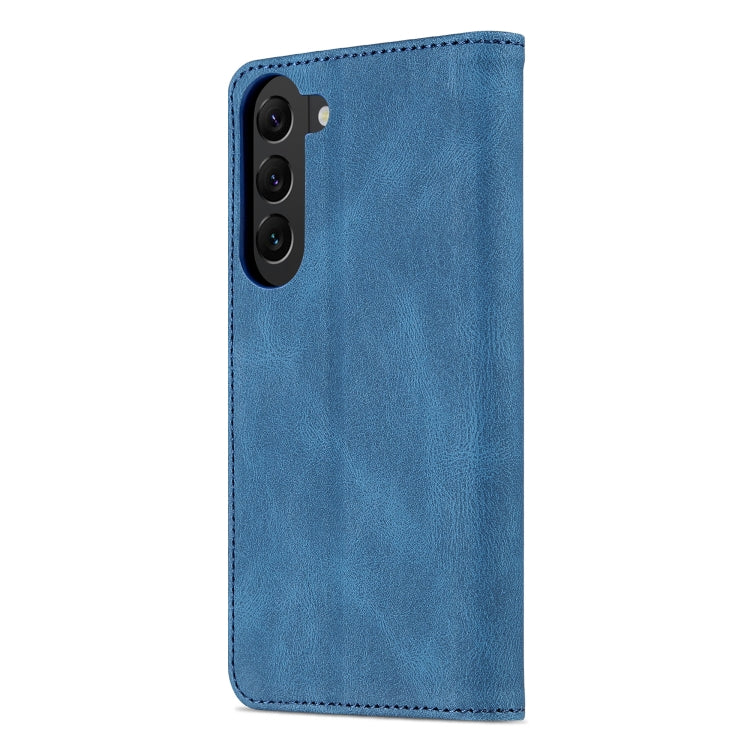 For Samsung Galaxy S23+ 5G AZNS Dream II Skin Feel Flip Leather Phone Case(Blue) - Galaxy S23+ 5G Cases by AZNS | Online Shopping UK | buy2fix