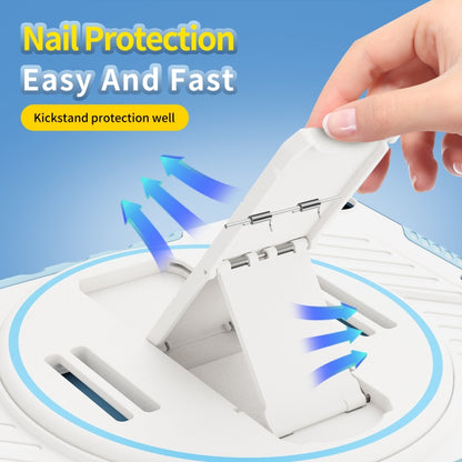 For iPad 9.7 2018/2017 Shockproof Tablet Case with Holder & Hand Strap(Green) - iPad 9.7 (2018) & (2017) Cases by buy2fix | Online Shopping UK | buy2fix