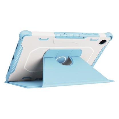 For Samsung Galaxy Tab A8 10.5 2021 360 Degree Rotating Armored Smart Tablet Leather Case(Blue) - Other Galaxy Tab PC by buy2fix | Online Shopping UK | buy2fix