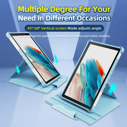 For Samsung Galaxy Tab A8 10.5 2021 360 Degree Rotating Armored Smart Tablet Leather Case(Blue) - Other Galaxy Tab PC by buy2fix | Online Shopping UK | buy2fix