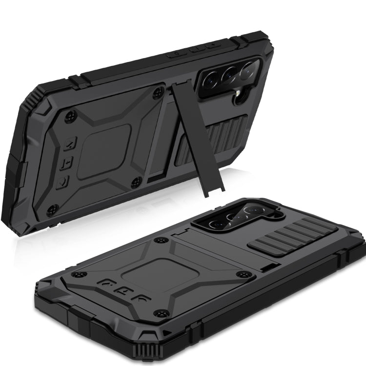 For Samsung Galaxy S23 5G R-JUST Life Waterproof Dustproof Shockproof Phone Case(Black) by R-JUST