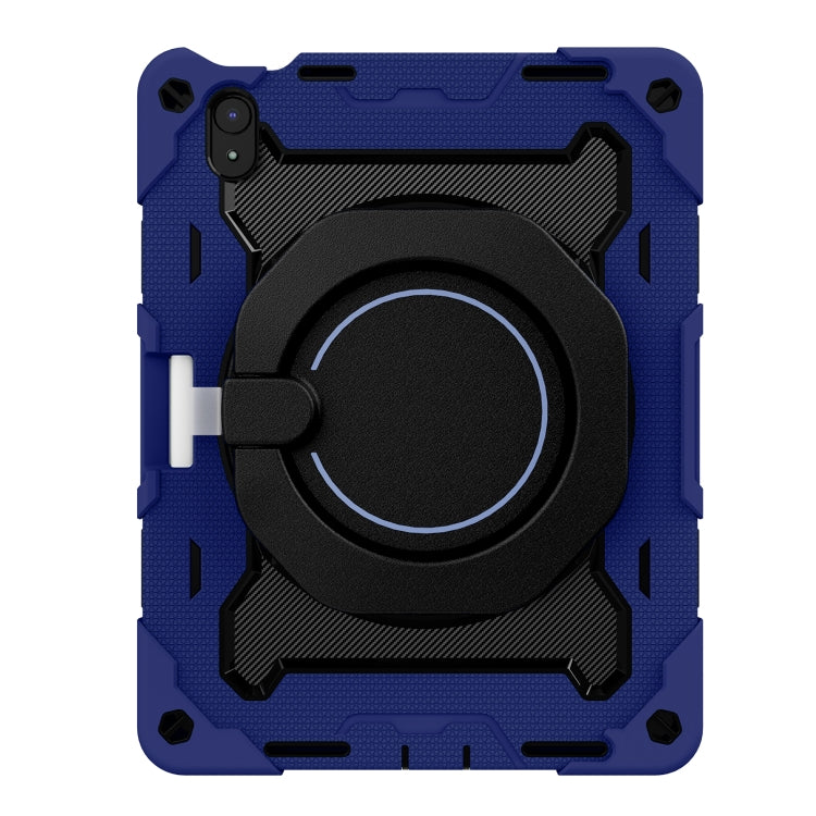 For iPad 2025 / 2022 Armor Contrast Color Silicone + PC Tablet Case(Navy Blue) - iPad 2025 / 2022 Cases by buy2fix | Online Shopping UK | buy2fix