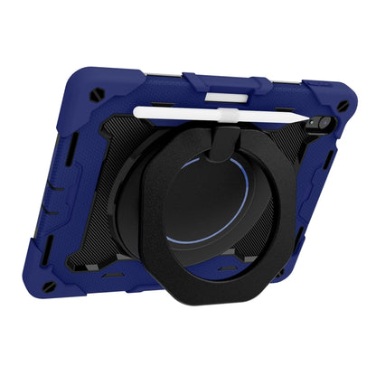 For iPad 2025 / 2022 Armor Contrast Color Silicone + PC Tablet Case(Navy Blue) - iPad 2025 / 2022 Cases by buy2fix | Online Shopping UK | buy2fix