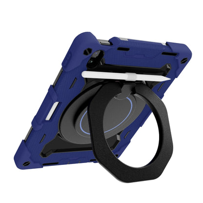 For iPad 2025 / 2022 Armor Contrast Color Silicone + PC Tablet Case(Navy Blue) - iPad 2025 / 2022 Cases by buy2fix | Online Shopping UK | buy2fix
