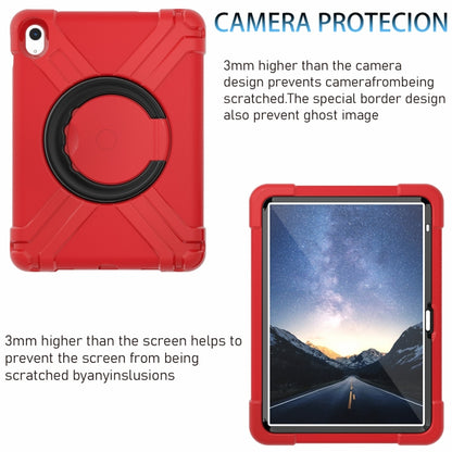 For iPad 2025 / 2022 EVA + PC Tablet Protective Case with 360 Rotating Bracket(Red+Black) - iPad 2025 / 2022 Cases by buy2fix | Online Shopping UK | buy2fix