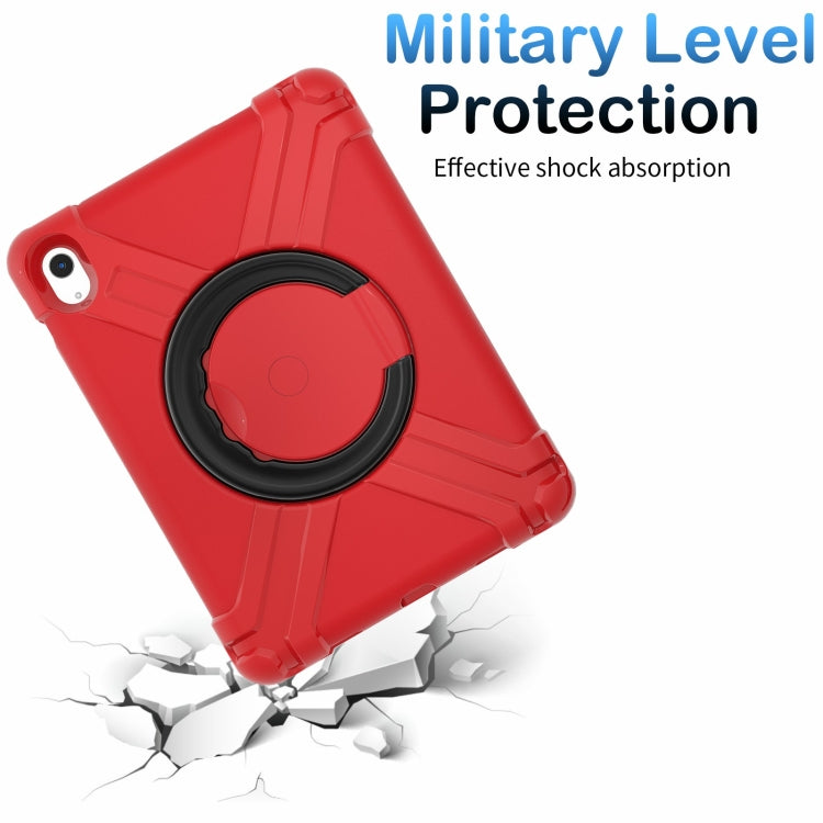 For iPad 2025 / 2022 EVA + PC Tablet Protective Case with 360 Rotating Bracket(Red+Black) - iPad 2025 / 2022 Cases by buy2fix | Online Shopping UK | buy2fix