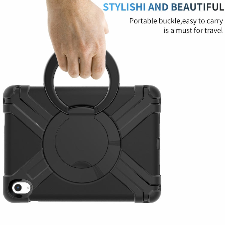 For iPad 2025 / 2022 EVA + PC Tablet Protective Case with 360 Rotating Bracket(Black+Black) - iPad 2025 / 2022 Cases by buy2fix | Online Shopping UK | buy2fix