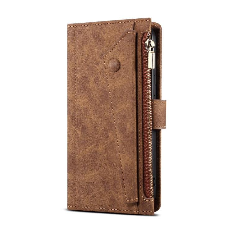 For Samsung Galaxy S23 Ultra 5G ESEBLE Retro Frosted Horizontal Flip Leather Phone Case(Brown) - Galaxy S23 Ultra 5G Cases by ESEBLE | Online Shopping UK | buy2fix