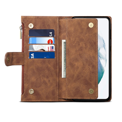 For Samsung Galaxy S23 Ultra 5G ESEBLE Retro Frosted Horizontal Flip Leather Phone Case(Brown) - Galaxy S23 Ultra 5G Cases by ESEBLE | Online Shopping UK | buy2fix