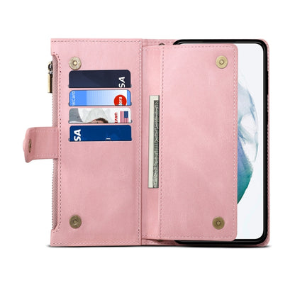 For Samsung Galaxy S23 Ultra 5G ESEBLE Retro Frosted Horizontal Flip Leather Phone Case(Rose Gold) - Galaxy S23 Ultra 5G Cases by ESEBLE | Online Shopping UK | buy2fix