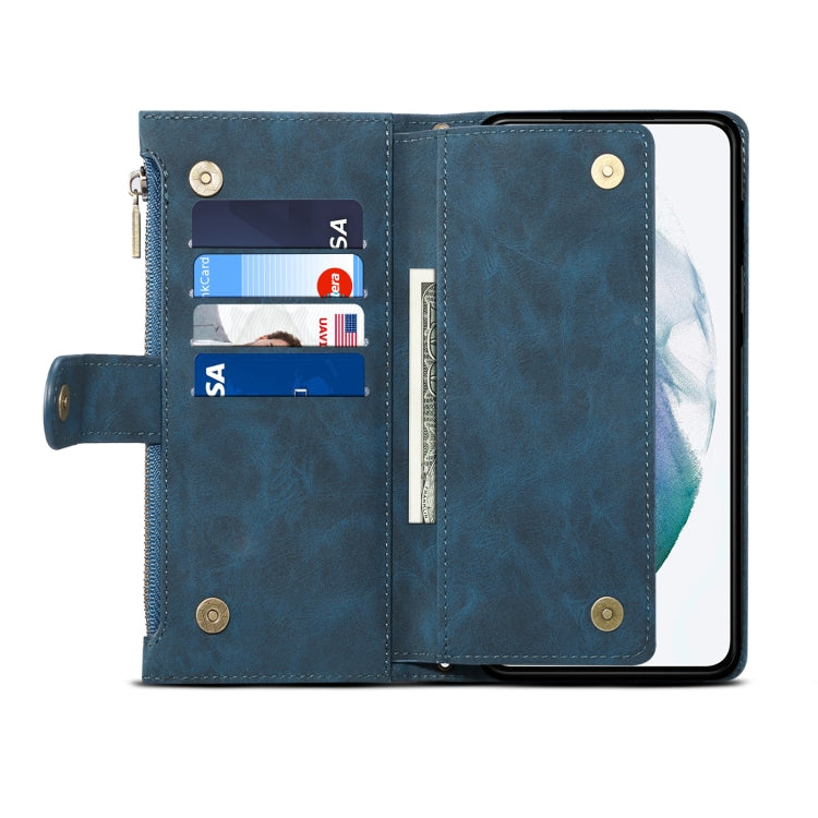 For Samsung Galaxy S23 Ultra 5G ESEBLE Retro Frosted Horizontal Flip Leather Phone Case(Dark Green) - Galaxy S23 Ultra 5G Cases by ESEBLE | Online Shopping UK | buy2fix