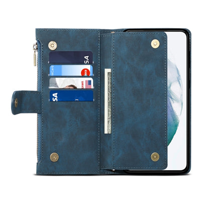 For Samsung Galaxy S23 Ultra 5G ESEBLE Retro Frosted Horizontal Flip Leather Phone Case(Dark Green) - Galaxy S23 Ultra 5G Cases by ESEBLE | Online Shopping UK | buy2fix