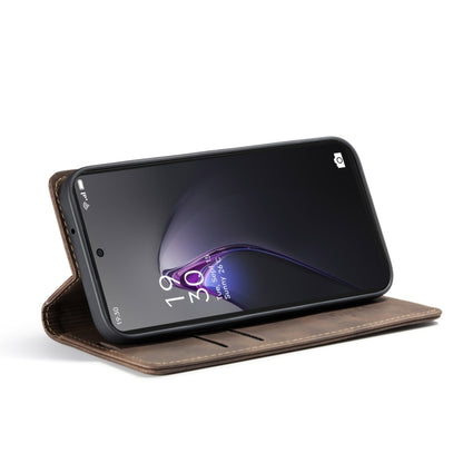 For OPPO Reno8 Pro 5G Global CaseMe 013 Multifunctional Horizontal Flip Leather Phone Case(Coffee) by CaseMe