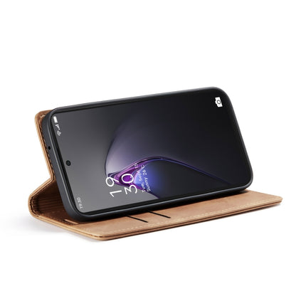For OPPO Reno8 Pro 5G Global CaseMe 013 Multifunctional Horizontal Flip Leather Phone Case(Brown) by CaseMe