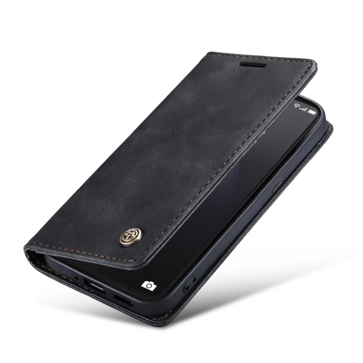 For OPPO Reno8 Pro 5G Global CaseMe 013 Multifunctional Horizontal Flip Leather Phone Case(Black) by CaseMe