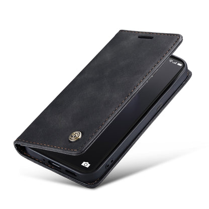 For OPPO Reno8 Pro 5G Global CaseMe 013 Multifunctional Horizontal Flip Leather Phone Case(Black) by CaseMe