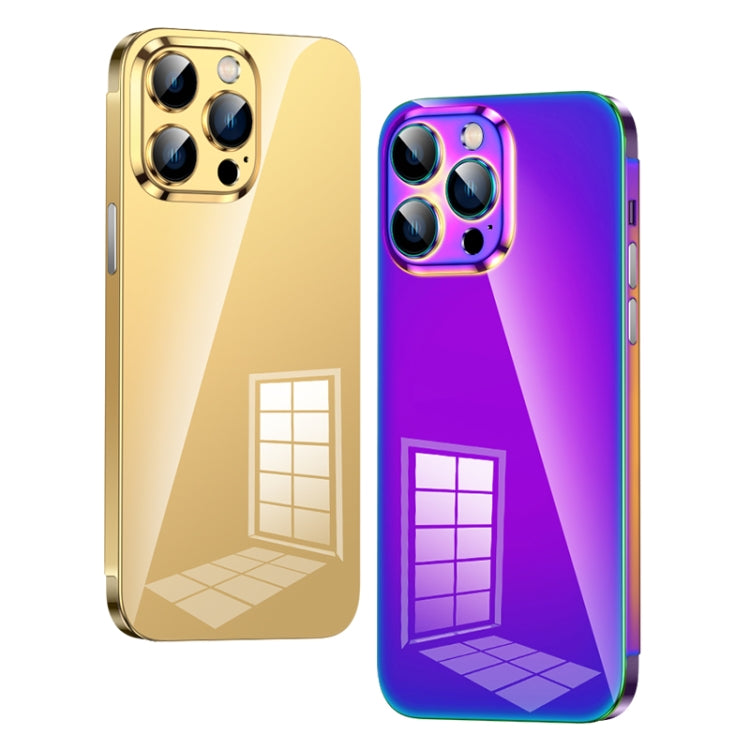 For iPhone 13 Pro Max Colorful Stainless Steel Phone Case(Graphite Grey) - iPhone 13 Pro Max Cases by buy2fix | Online Shopping UK | buy2fix