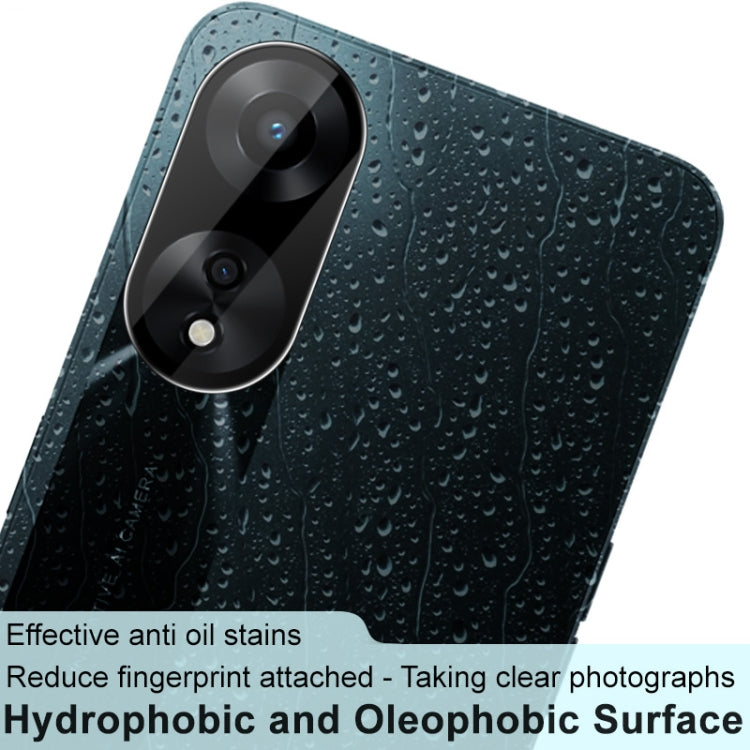 For OPPO A58 5G imak High Definition Integrated Glass Lens Film Black Version - OPPO Tempered Glass by imak | Online Shopping UK | buy2fix