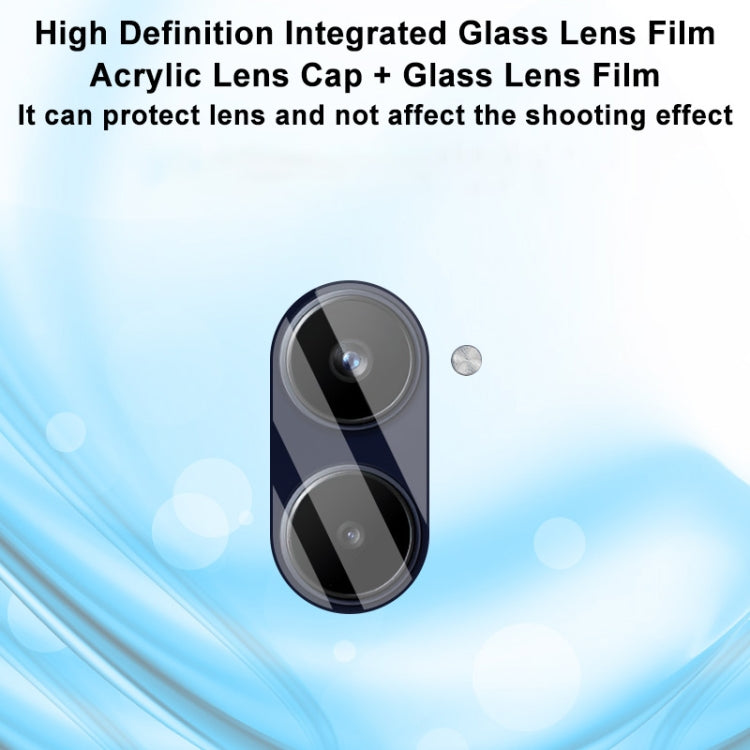 For Realme 10 4G Global imak Integrated Rear Camera Lens Tempered Glass Film - Realme Tempered Glass by imak | Online Shopping UK | buy2fix