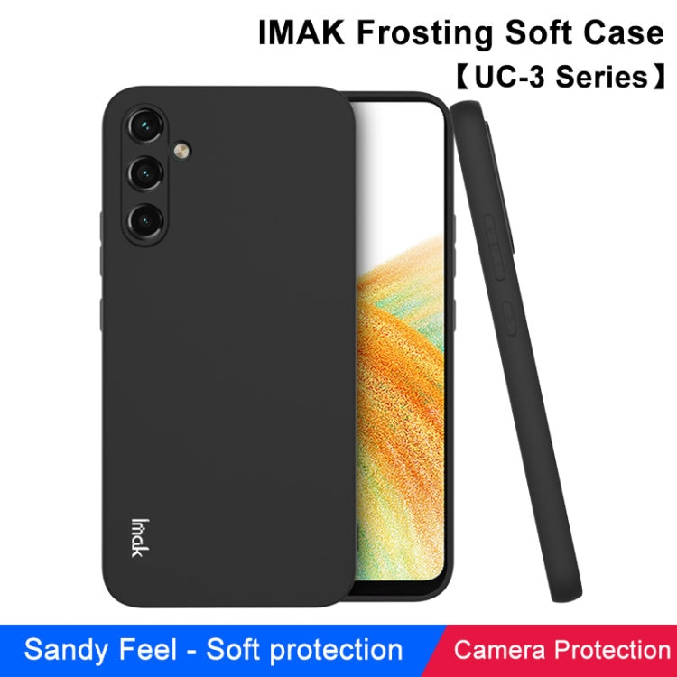 For Samsung Galaxy A34 5G IMAK UC-3 Series Shockproof Frosted TPU Protective Phone Case - Galaxy Phone Cases by imak | Online Shopping UK | buy2fix