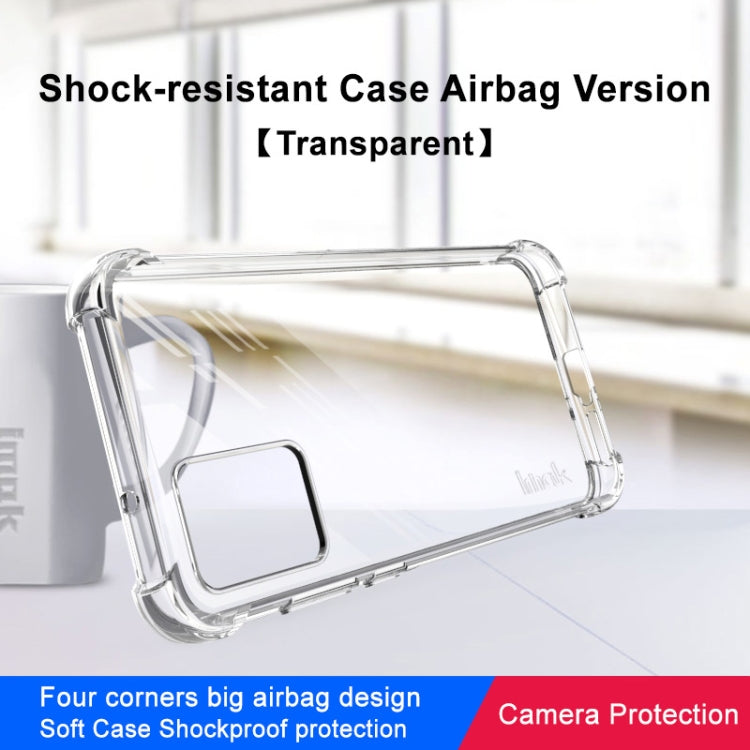 For Motorola Edge 30 Neo 5G imak Shockproof Airbag TPU Phone Case(Transparent) - Motorola Cases by imak | Online Shopping UK | buy2fix