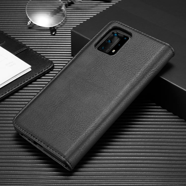 For Galaxy A31 DG.MING Crazy Horse Texture Flip Detachable Magnetic Leather Case with Holder & Card Slots & Wallet(Black) - Galaxy Phone Cases by DG.MING | Online Shopping UK | buy2fix