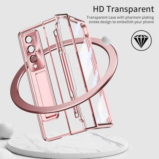 For Samsung Galaxy Z Fold4 Phantom Series Integrated Folding Phone Case(Rose Gold) - Galaxy Z Fold4 5G Cases by buy2fix | Online Shopping UK | buy2fix