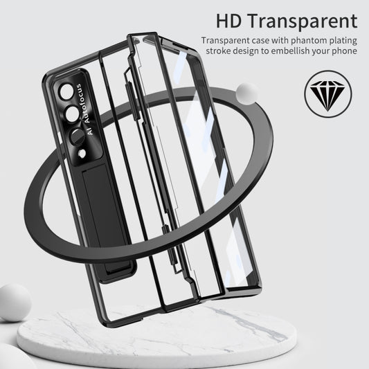 For Samsung Galaxy Z Fold4 Phantom Series Integrated Folding Phone Case(Black) - Galaxy Z Fold4 5G Cases by buy2fix | Online Shopping UK | buy2fix