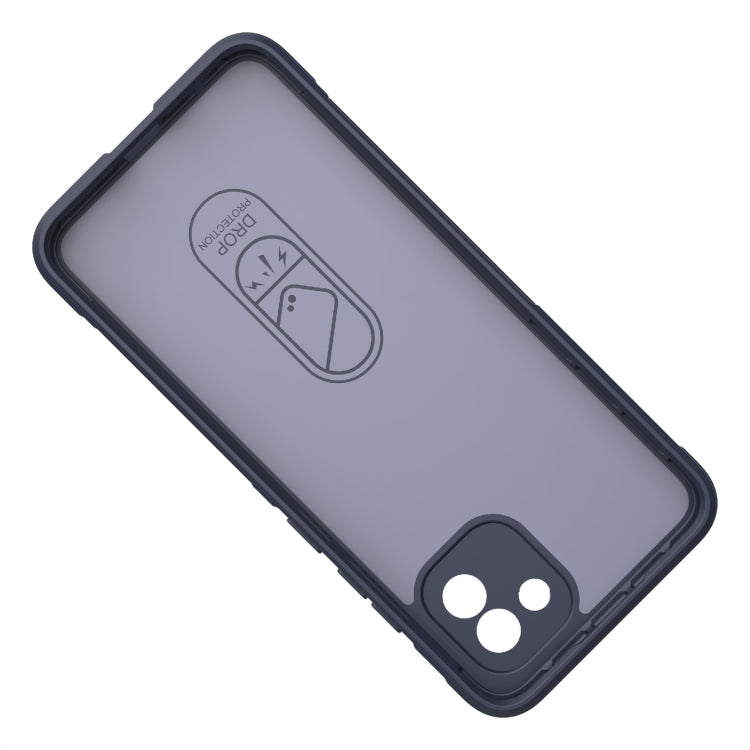 For Samsung Galaxy A03 Global Magic Shield TPU + Flannel Phone Case(Dark Grey) by buy2fix