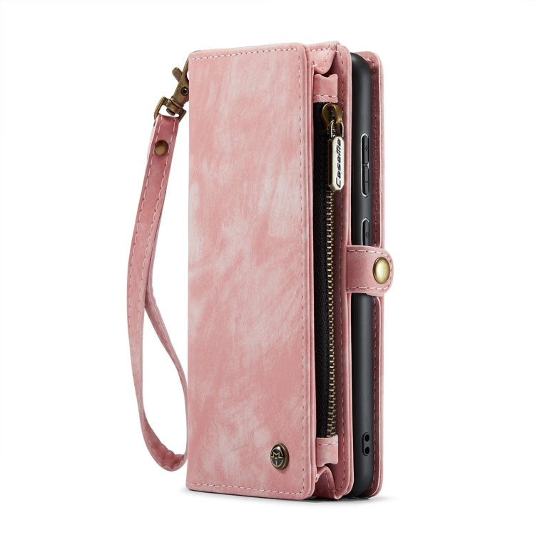 For Samsung Galaxy A71 4G CaseMe-008 Detachable Multifunctional Horizontal Flip Leather Case with Card Slot & Holder & Zipper Wallet & Photo Frame (Pink) - Galaxy Phone Cases by CaseMe | Online Shopping UK | buy2fix