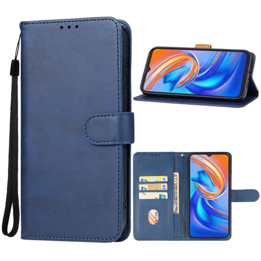 For Blackview BV9200 Leather Phone Case(Blue) - More Brand by buy2fix | Online Shopping UK | buy2fix