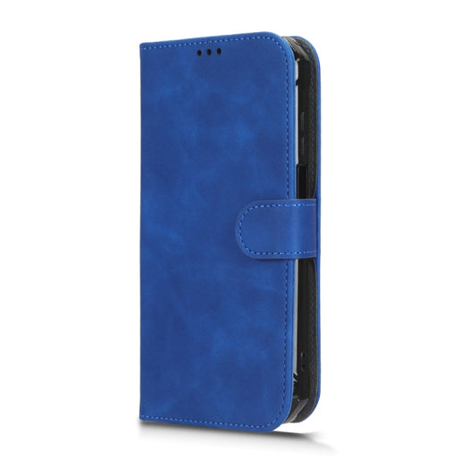 For Blackview BV7200 Skin Feel Magnetic Flip Leather Phone Case(Blue) by buy2fix