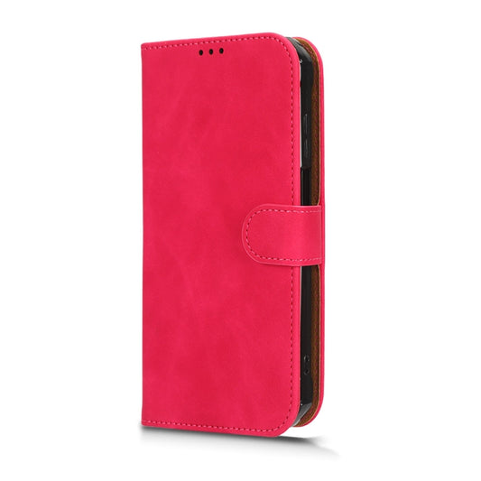 For Blackview BV7200 Skin Feel Magnetic Flip Leather Phone Case(Rose Red) by buy2fix