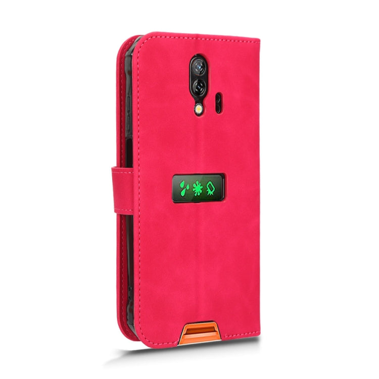 For Blackview BV7200 Skin Feel Magnetic Flip Leather Phone Case(Rose Red) - More Brand by buy2fix | Online Shopping UK | buy2fix