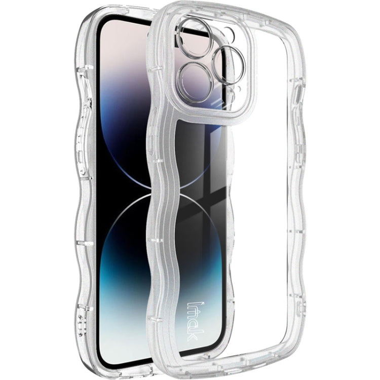 For iPhone 14 Pro Max IMAK UX-8 Series Transparent Shockproof TPU Phone Case(Transparent) - iPhone 14 Pro Max Cases by imak | Online Shopping UK | buy2fix