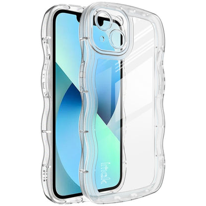 For iPhone 14 IMAK UX-8 Series Transparent Shockproof TPU Phone Case(Transparent) - iPhone 14 Cases by imak | Online Shopping UK | buy2fix